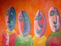 Humor  80x120cm  niet te koop